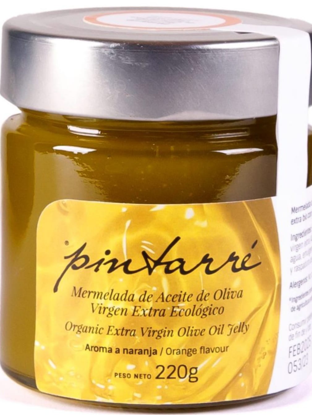 Marmelade BIO à l'huile d'olive vierge extra aux copeaux d'orange