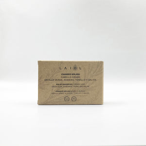 SHAMPOOING SOLIDE POUR CHEVEUX GRAS - 90 gr